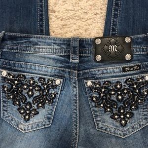 Miss Me Jeans Sz 25 W 27 x 31 Mid rise skinny